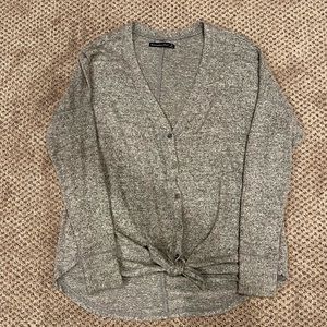 Abercrombie & Fitch Tie Front Cardigan